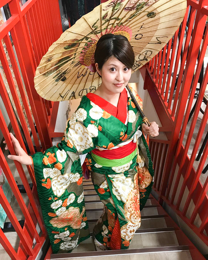 trang phục du lịch Nhật Bản